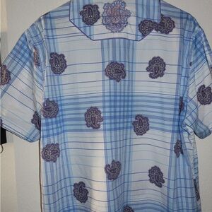 Robert Graham men’s Paisley short sleeve shirt